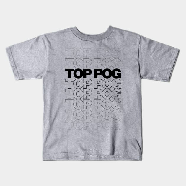 TOP POG Kids T-Shirt by jesnic